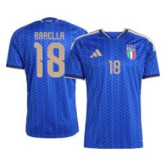 Italy BARELLA #18 Home 2026 World Cup Jersey Fan Version