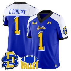 Lofton O'Groske Jersey #1 South Dakota State Jackrabbits 2025 ...