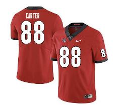 Georgia Bulldogs Jalen Carter Jersey #88 College Football Game...