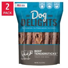 Dog Delights Beef Tendersticks 21oz, 2-pack
