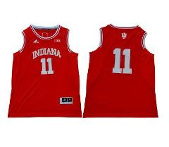 Indiana Hoosiers #11 Isiah Thomas NCAA Basketball Jersey New Red