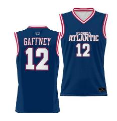 Jalen Gaffney Jersey #12 FAU Owls Full Sublimated Alternate Ba...