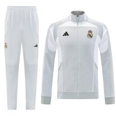 Real Madrid 2025-26 Soccer Training Set  Light Grey