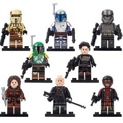 8PCS Star Wars Jango Fett Boba Fett Fennec Shand Shoretrooper ...