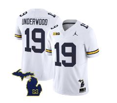 Bryce Underwood Jersey #19 Michigan Wolverines 2025 Limited V2...