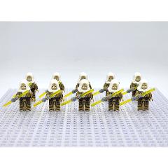 10pcs Star Wars Jedi Temple Guards Minifigures Toy