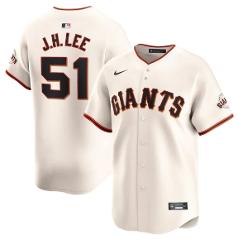 Jung Hoo Lee San Francisco Giants Home Limited Jersey Cream