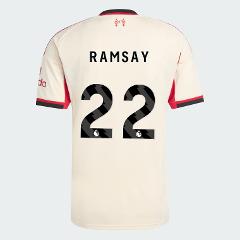 Liverpool 2025-26 RAMSAY 22 Away Jersey  Cream