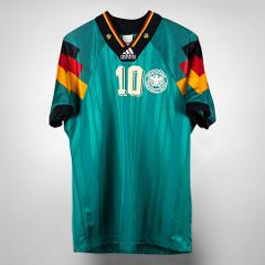 Lothar Matthaus 10 Germany 1992-1994 Away Retro Jersey  Men
