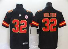 Mens Womens Youth Chiefs #95 Chris Jones Jersey Black
