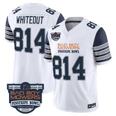 WHITEOUT Jersey #814 Penn State 2025 Pinstripe Bowl Limited V2...