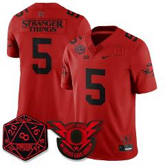 Stranger Things Jersey #5 Oregon Ducks Stranger Things Limited...