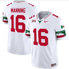 Arch Manning Jersey #16 Texas Longhorns Mexico Vapor College F...