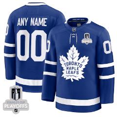 Toronto Maple Leafs 2025 NHL Playoffs Patch Home Men Custom Je...