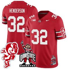 TreVeyon Henderson Jersey #32 Ohio State Buckeyes Football Buc...