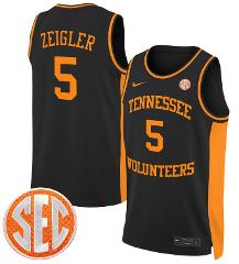 Zakai Zeigler Jersey #5 Tennessee Vols 2024 Swingman Basketbal...
