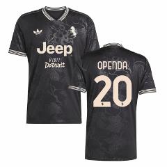 Openda 20 Juventus 2025-26 Third Match Jersey  Black