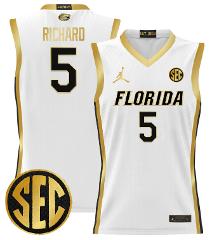 Will Richard Jersey #5 Florida Gators 2024 Lightweight Basketb...