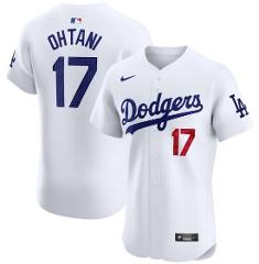 Shohei Ohtani Los Angeles Dodgers Vapor Premier Elite White