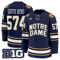 South Bend Jersey #574 Notre Dame Fighting Irish 2025-26 Premi...