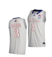 3 Dajuan Harris Jr Jersey Kansas Jayhawks Basketball Jerseys G...