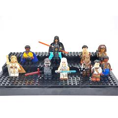 11PCS Star Wars Rey Palpatine Kylo Ren Rise of Skywalker Minif...