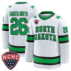Dakota North Jersey #26 North Dakota Fighting Hawks 2025-26 St...