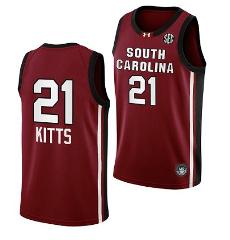 Chloe Kitts Jersey #21 South Carolina Gamecocks Basketball 202...
