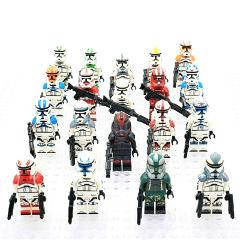 19PCS Star Wars Phase II Clone Troopers Assortment Minifigures