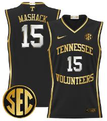 Jahmai Mashack Jersey #15 Tennessee Vols 2024 Lightweight Bask...