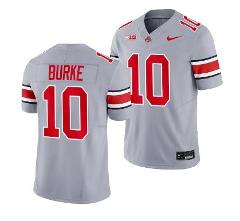 Denzel Burke Jersey Ohio State Buckeyes #10 2023 Alternate Gra...
