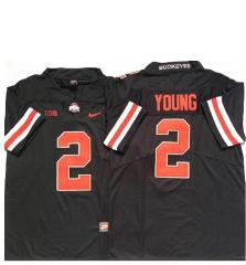 Ohio State Buckeyes #2 Chase Young Black Football Jersey