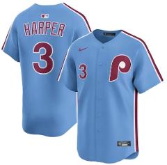 Bryce Harper Philadelphia Phillies Limited Jersey Light Blue