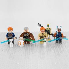 5pcs Star Wars Cal Kestis & Rahm Kota Minifigures