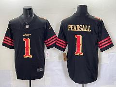 Ricky Pearsall #1 Limited Jersey 2025 Rivalries Black