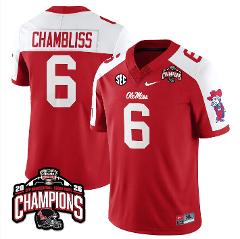 Trinidad Chambliss Jersey #6 Ole Miss Sugar Bowl Champions Sti...