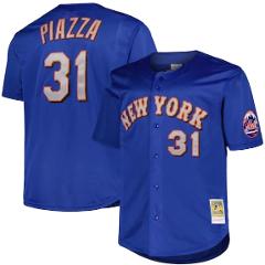 Mike Piazza New York Mets Big & Tall Cooperstown Collection Je...