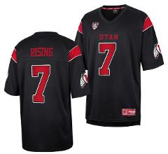 Utah Utes #7 Cameron Rising Jersey Throwback College Football ...