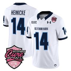 Taylor Heinicke Jersey 14 Old Dominion Monarchs 2025 Cure Bowl...