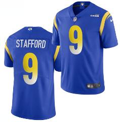 Mens & Youth Matthew Stafford Rams 9 stitched jersey blue
