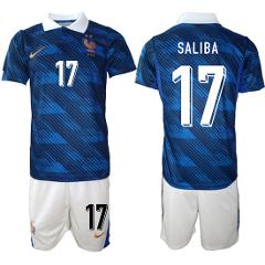 France #17 SALIBA Jerseys National Team x World Cup 2026 Home ...
