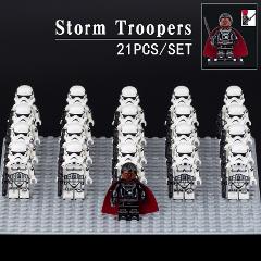 21PCS Star Wars Moff Gideon Stormtroopers Minifigures