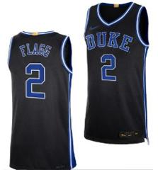 Men's Duke Blue Devils 2 Cooper Flagg Black Jersey