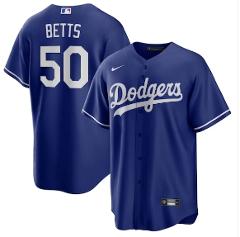 Mookie Betts Los Angeles Dodgers Big & Tall Jersey Royal