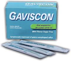 Gaviscon Liquid-Mint Flavor / Sugar Free-Pack of 24 Sachets of...