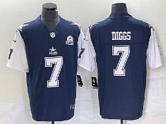 Men's Cowboys #7 Trevon Diggs Navy Blue FUSE Thanksgiving 1960...