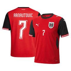 Austria ARNAUTOVIC #7 Home 2026 World Cup Jersey Fan Version