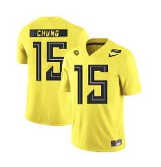 Oregon Ducks #15 Patrick Chung NCAA College Football Jersey Ye...