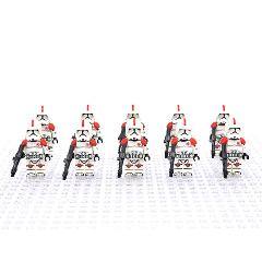 10pcs Star Wars Clone Medic Medical Corps Minifigures
