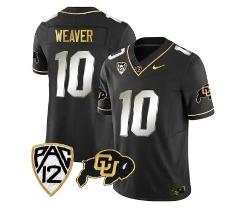 Colorado Buffaloes Xavier Weaver Jersey #10 Limited All Stitch...